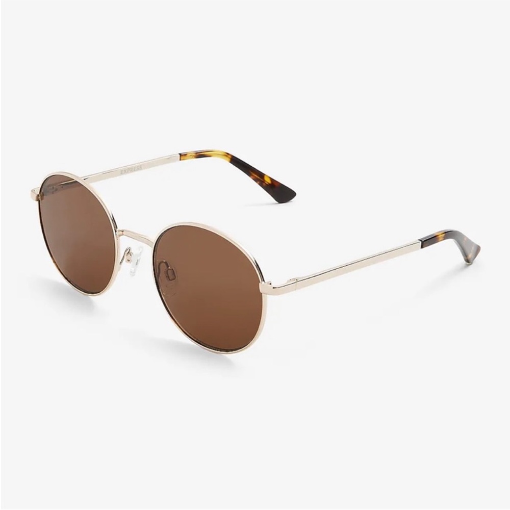 Express round wire frame sunglasses